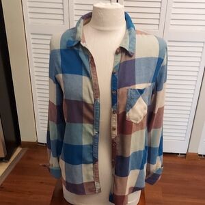 Flannel Button Down Shirt